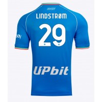 SSC Napoli Jesper Lindstrom #29 Hemmatröja 2023-24 Korta ärmar